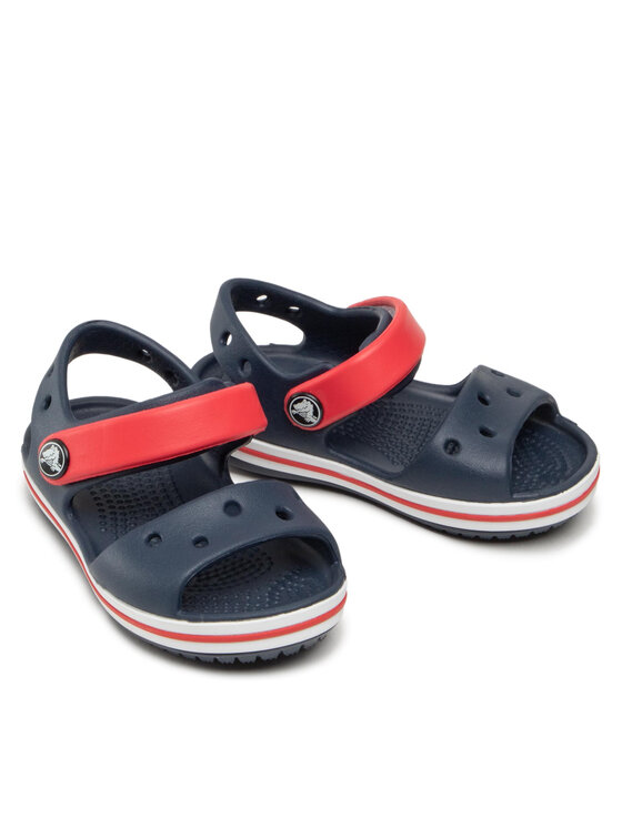 Crocs Crocs Sandały Crocband Sandal Kids 12856 Granatowy