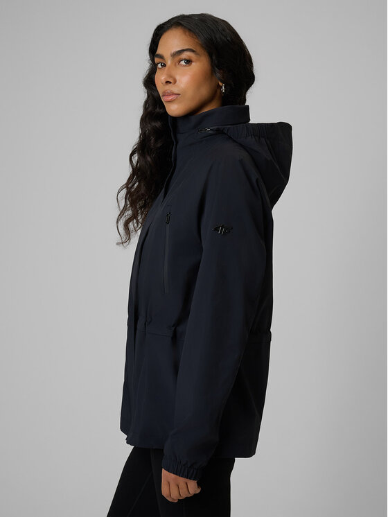 4F 4F Kurtka przejściowa EVERYDAY ACTIVE Czarny Loose Fit