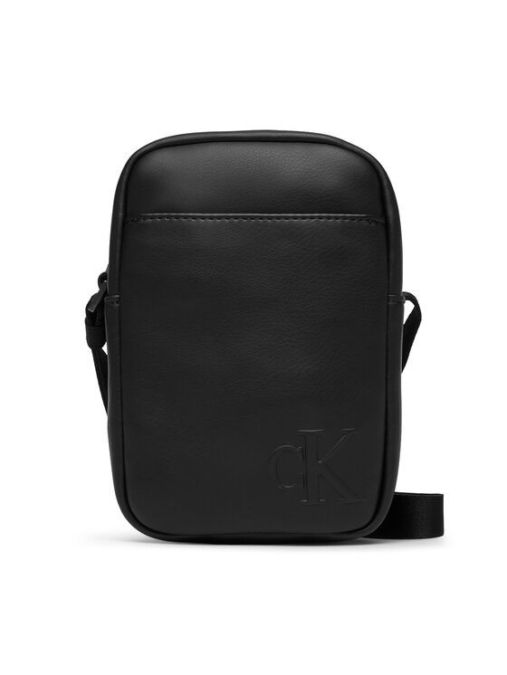 Calvin Klein Calvin Klein Ľadvinka Bold Ck Slim Reporter LV04D3279G Čierna