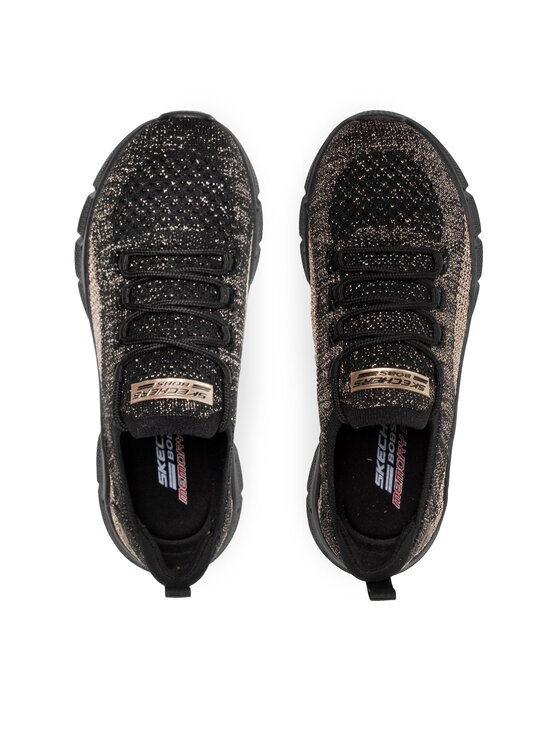 Skechers Skechers Sneakersy BOBS SPORT Fall Sparks 117113/BKGD Černá