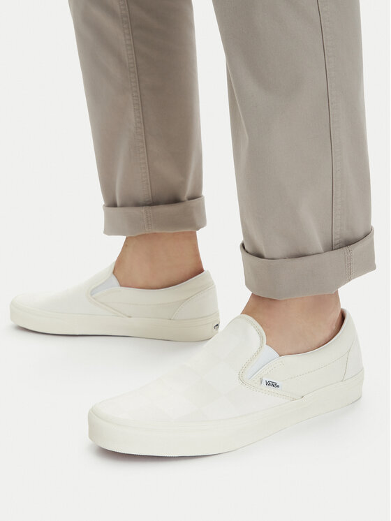 Vans Vans Tenis superge Classic Slip-On VN000D5PCJA1 Bela