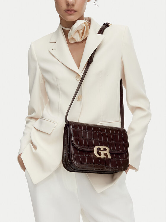 GINO ROSSI GINO ROSSI Handtasche EO-LINA-KQ44-CROCCO Braun