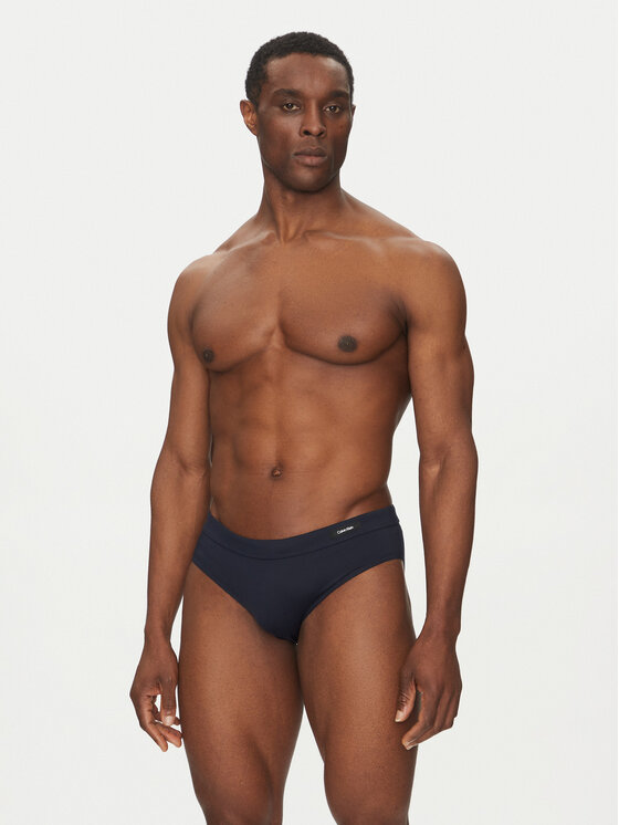 Calvin Klein Swimwear Calvin Klein Swimwear Kupaće gaće i hlače KM0KM01113 Tamnoplava