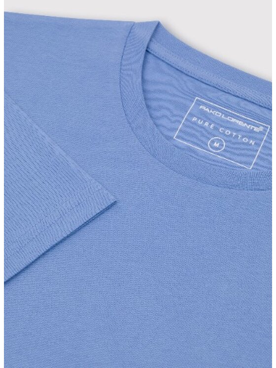 Pako Lorente Pako Lorente T-Shirt P25SF-TT-003 Niebieski Regular Fit