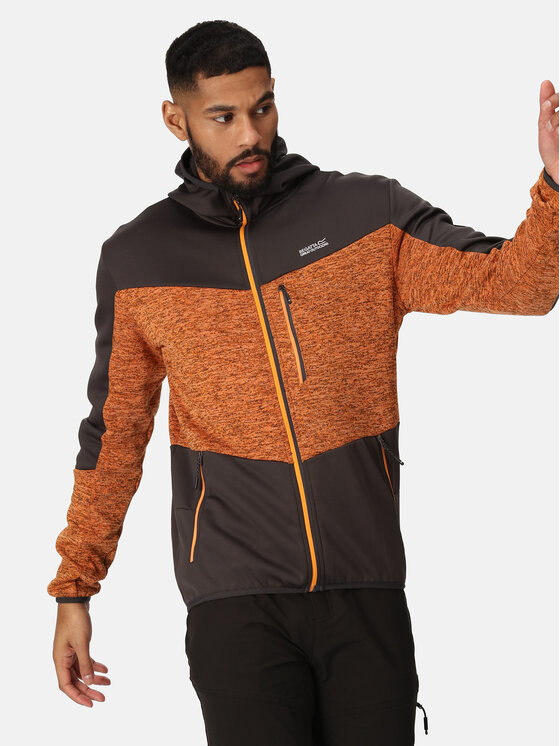 Regatta Regatta Felpa di pile Cadford V RMA535 Arancione Regular Fit