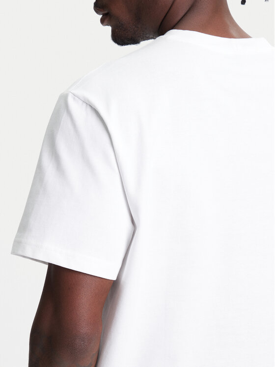 United Colors Of Benetton United Colors Of Benetton T-Shirt 3MI6U109O Biały Oversize