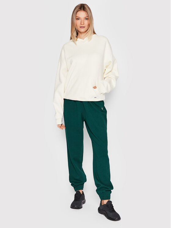 Reebok Pantaloni da tuta Classics French Terry HH9745 Verde Loose