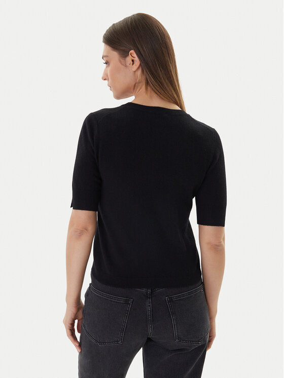 United Colors Of Benetton United Colors Of Benetton Džemper 1002D10D2 Crna Regular Fit