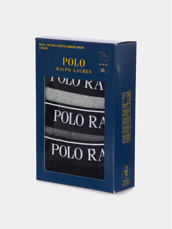 Polo Ralph Lauren Polo Ralph Lauren Set 3 parov boksaric 9P5015 Pisana