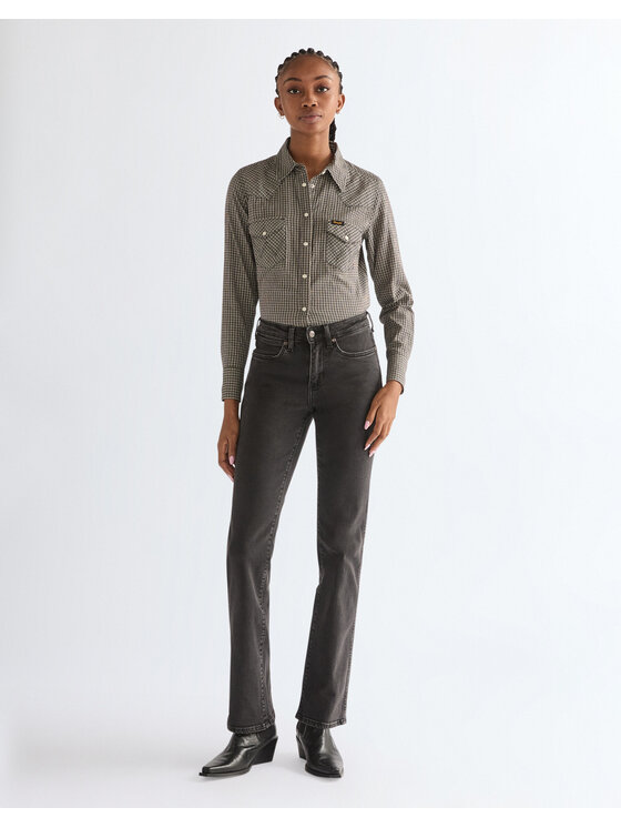 Wrangler Wrangler Jeansy BOOTCUT Niebieski Bootcut Fit