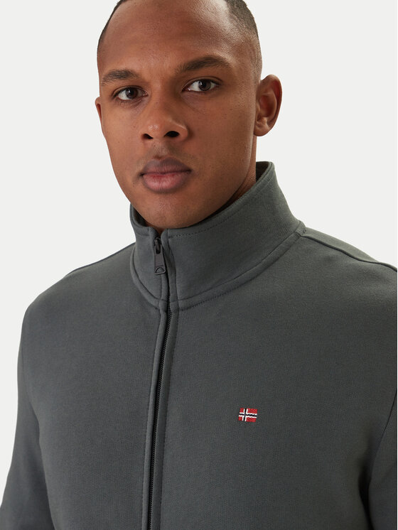 Napapijri Napapijri Bluză Balis NP0A4HHW Verde Regular Fit