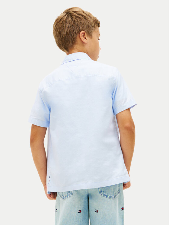 Tommy Hilfiger Tommy Hilfiger Koszula Essential KB0KB09554 D Niebieski jasny Regular Fit