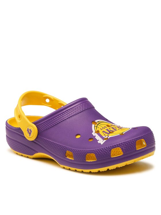 Crocs Crocs Παντόφλες Crocs Classic Nba Los Angeles Lakers Clog 208650 Μωβ