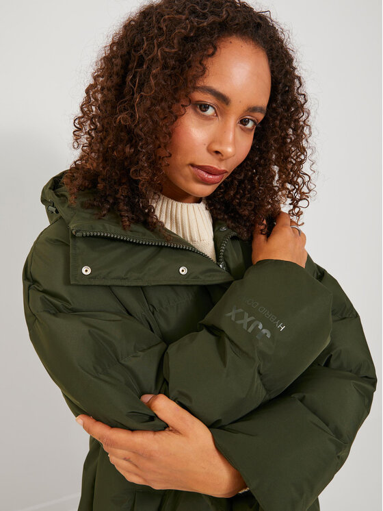 JJXX JJXX Pernata jakna 12236531 Zelena Regular Fit