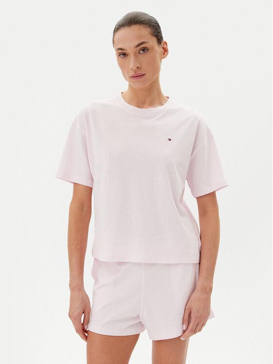 Tommy Hilfiger Tommy Hilfiger Pyjama UW0UW05912 Rosa Regular Fit
