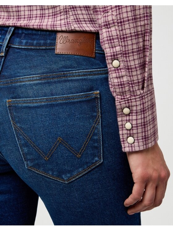 Wrangler Wrangler Jeansy Bootcut 625 Niebieski Bootcut Fit