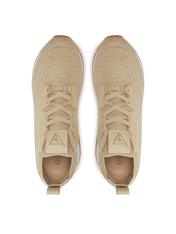 Guess Guess Sneakersy FLPEST FAB12 Beżowy