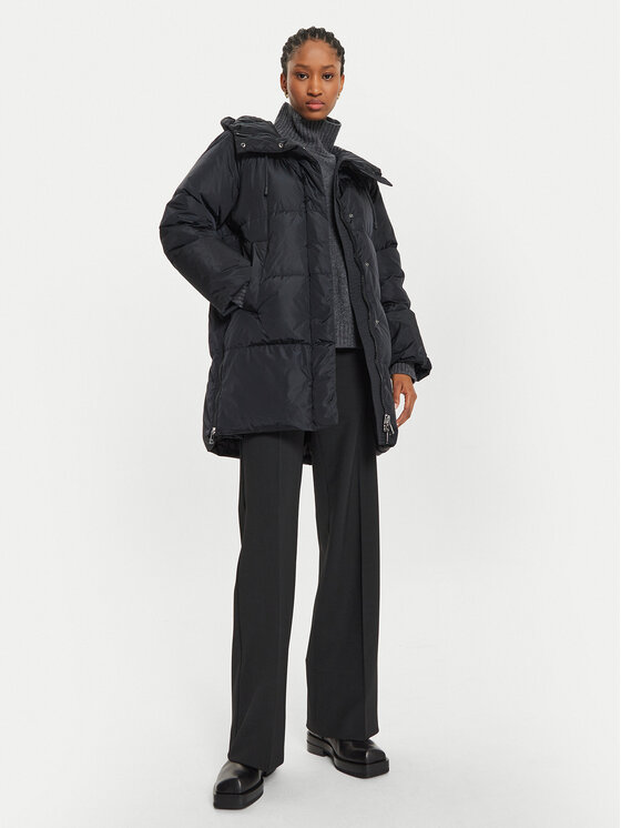 Weekend Max Mara Weekend Max Mara Μπουφάν πουπουλένιο Newbembo 2425496042 Μαύρο Relaxed Fit