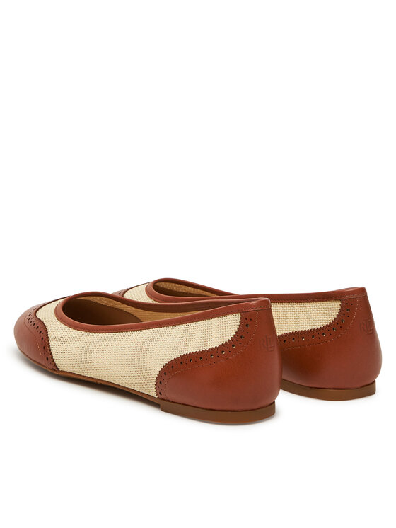 LAUREN RALPH LAUREN LAUREN RALPH LAUREN Baleriny Jayna 802961799001 Beżowy