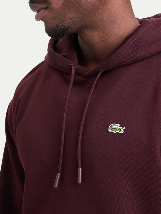 Lacoste Lacoste Pulóver SH8863 Sötétbarna Relaxed Fit