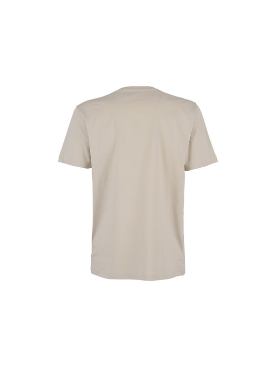 RefrigiWear RefrigiWear T-shirt T22600-A00081 Beige Regular Fit