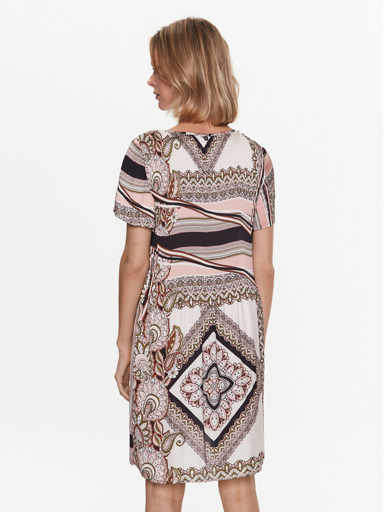 Vestito da giorno WA3507 T5958 Multicolore Regular...