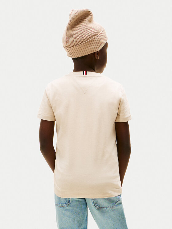 Tommy Hilfiger Tommy Hilfiger T-särk Monotype Print KB0KB10051 M Beež Regular Fit