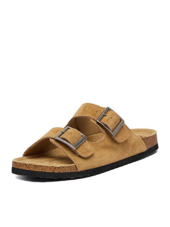 Go Soft Go Soft Pantoletten EOHP-ALMELO-01 Beige