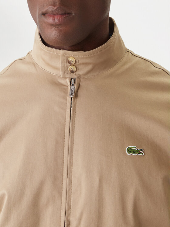 Lacoste Lacoste Bomberjacke BH7186 Beige Regular Fit