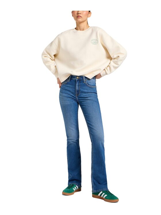 Lee Lee Jeansy 112356747 Niebieski Bootcut Fit