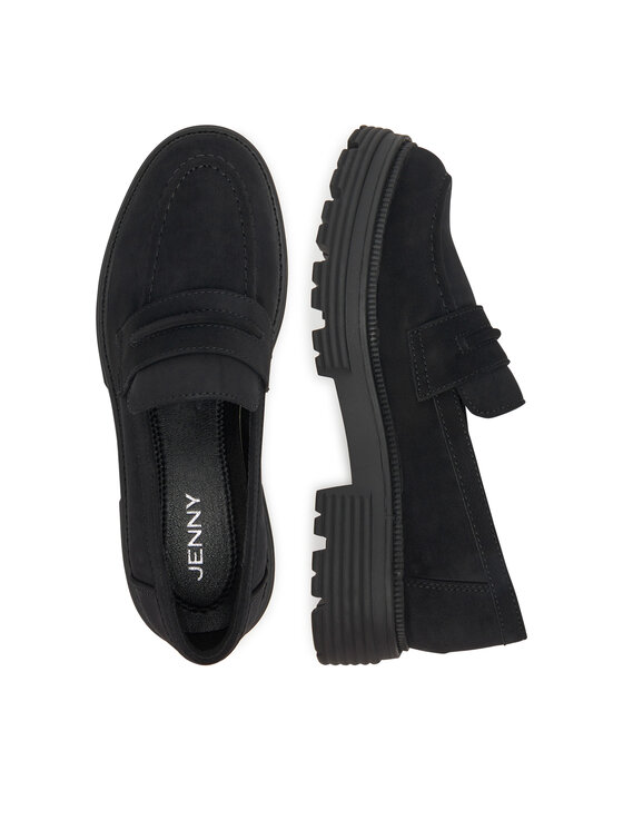 JENNY JENNY Loaferice MOLLIE WS6211-07 Crna