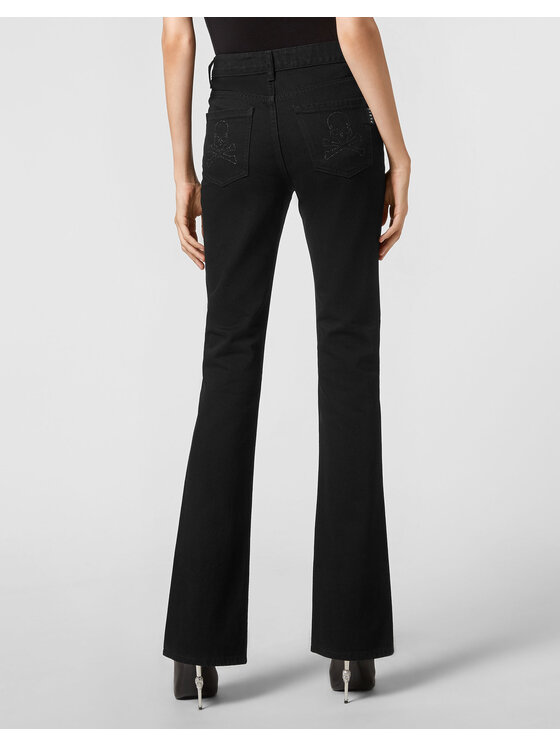 PHILIPP PLEIN PHILIPP PLEIN Jeansy 2865 Czarny Bootcut Fit