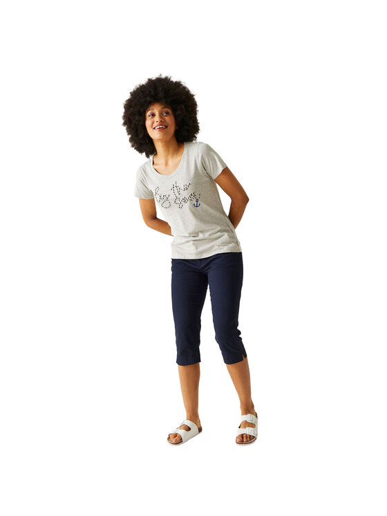 Regatta Regatta T-Shirt Filandra VIII Szary Short Fit