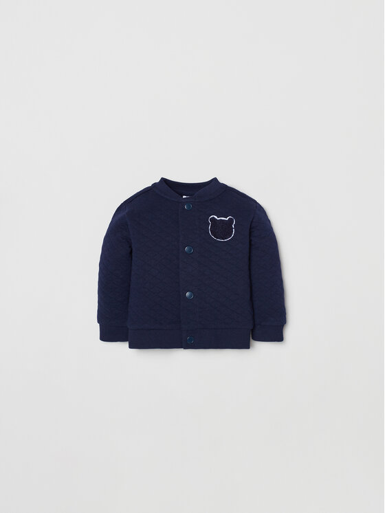 OVS OVS Bomber 1684592 Tamnoplava Regular Fit