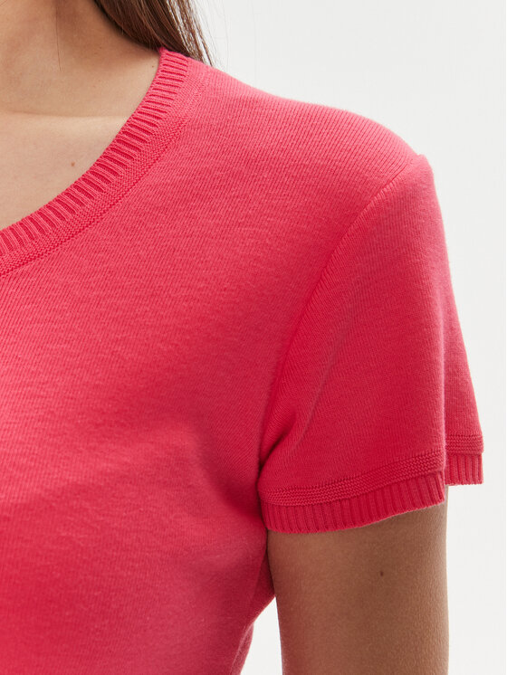 United Colors Of Benetton United Colors Of Benetton Тишърт 1091D1M10 Розов Regular Fit