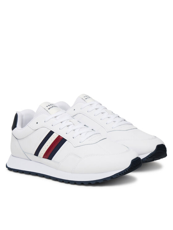 Tommy Hilfiger Tommy Hilfiger Tenisice New Runner Eva Stripes FM0FM05637 Bijela