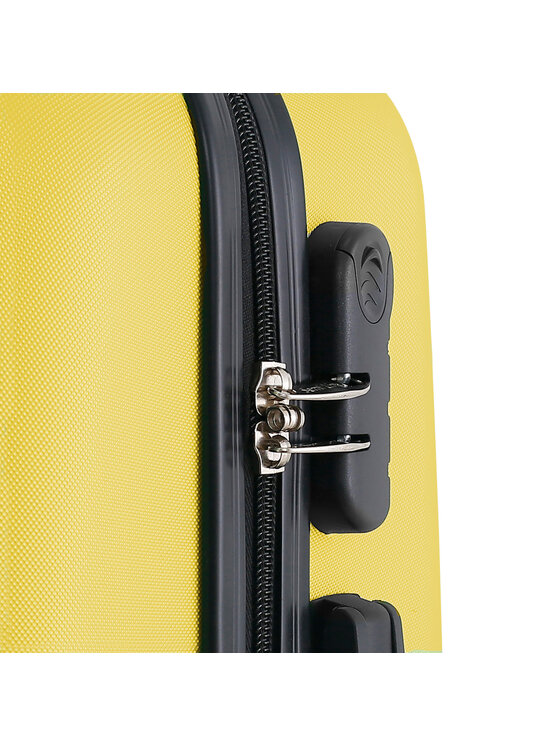 Semi Line Semi Line Valigia grande T5947-3 Giallo