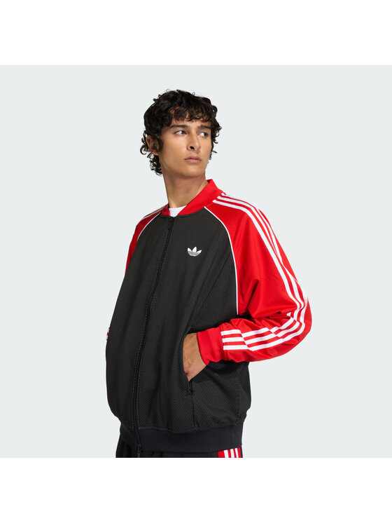 adidas adidas Majica dugih rukava adicolor SST KE0115 Crna Loose Fit