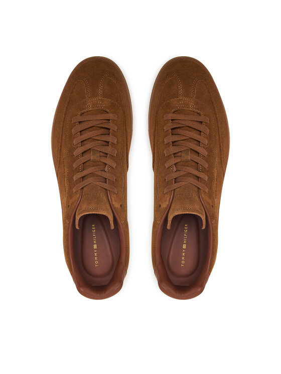 Tommy Hilfiger Tommy Hilfiger Sneakers Th Lo Lux Suede Sneaker FM0FM05997 Marrone