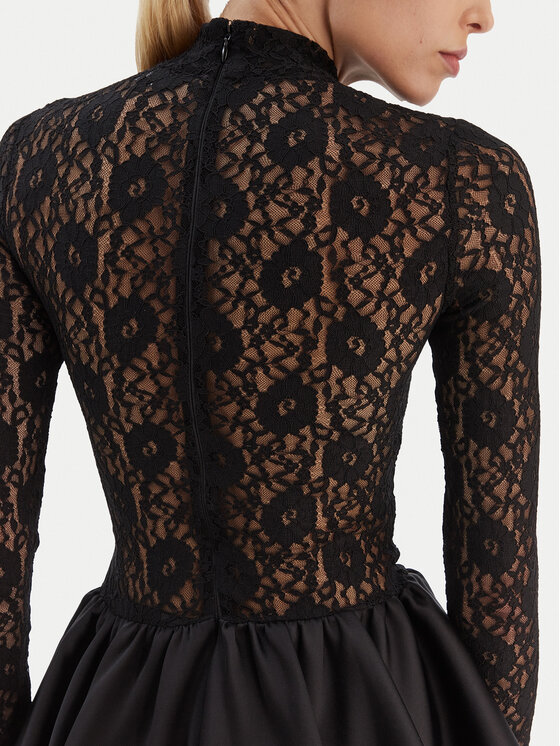 Bardot Bardot Koktélruha Yana 60191DB Fekete Slim Fit