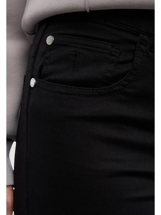 Trussardi Trussardi Spodnie materiałowe P7039200326N033 Czarny Regular Fit