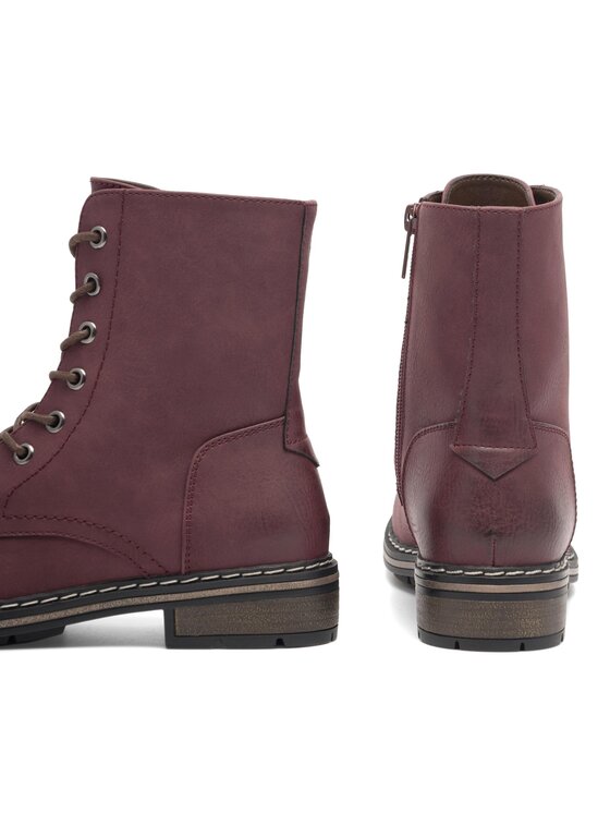 Clara Barson Clara Barson Īsie zābaki KAYLA WS6201-05 Bordo
