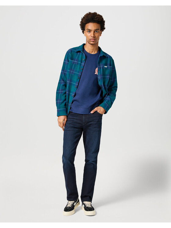 Wrangler Wrangler Jeansy TEXAS SLIM Niebieski Regular Fit