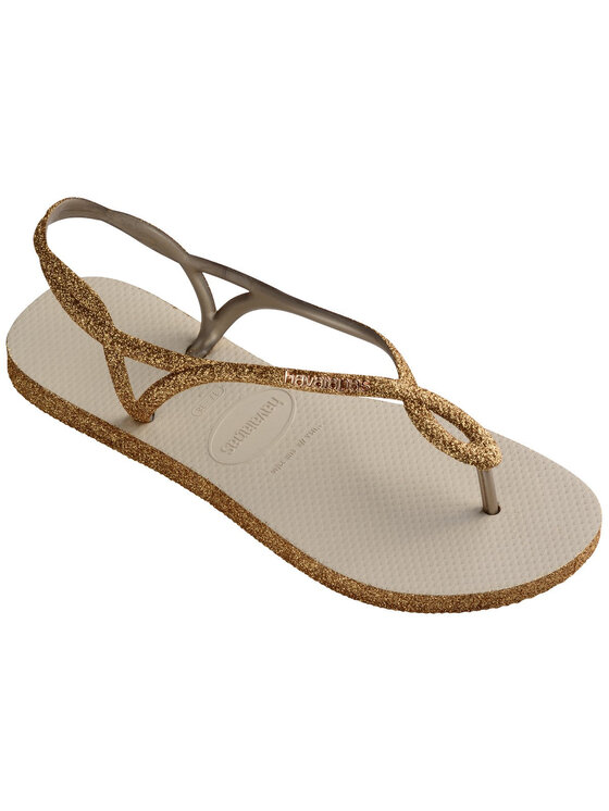 Havaianas Havaianas Σανδάλια HAVAIANAS Infradito Donna Hav. Luna Sparkle 4148065.0121 Beige Μπεζ