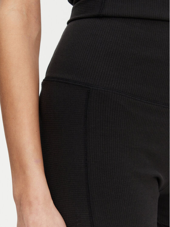 adidas adidas Cyklistické šortky ALL SZN Rib JJ1231 Čierna Slim Fit