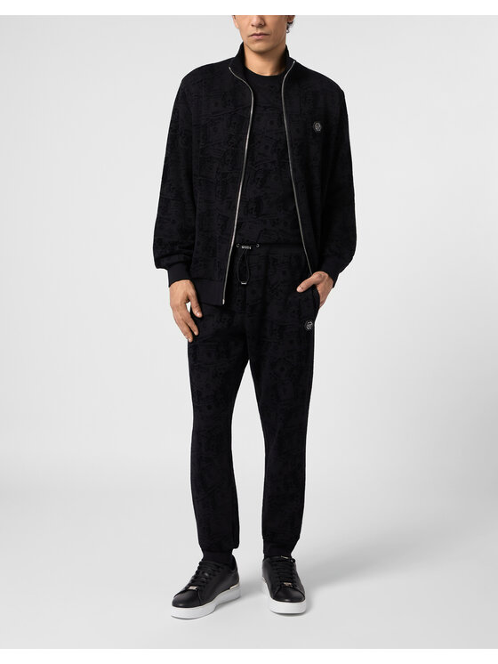 PHILIPP PLEIN PHILIPP PLEIN Pantaloni da tuta 31095 Nero Jogger Fit