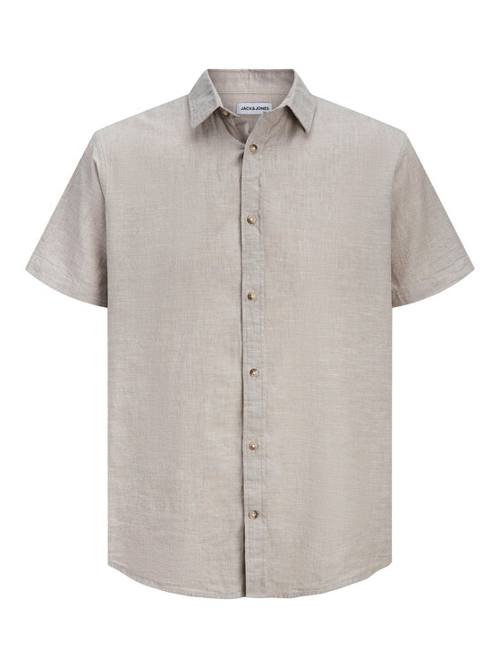 Jack & Jones Jack & Jones Koszula Summer 12289160 Beżowy Regular Fit