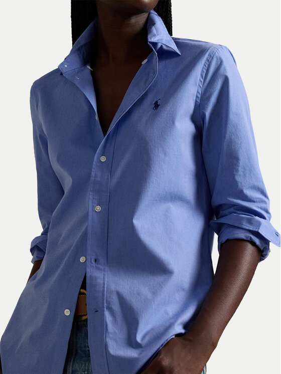 Polo Ralph Lauren Polo Ralph Lauren Srajca 211941509001 Modra Slim Fit