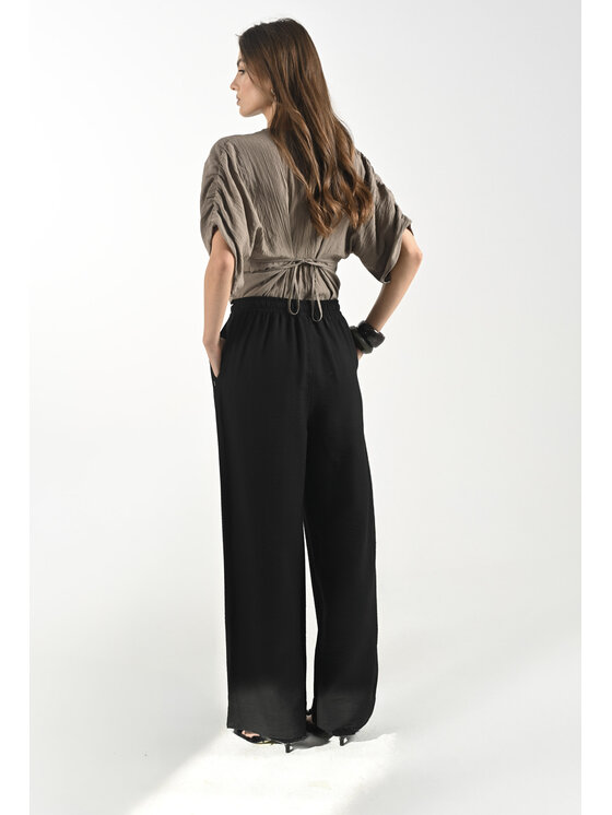 Femestage Femestage Dámské kalhoty Femestage AB BASE TRU1880-020 Černá Regular Fit