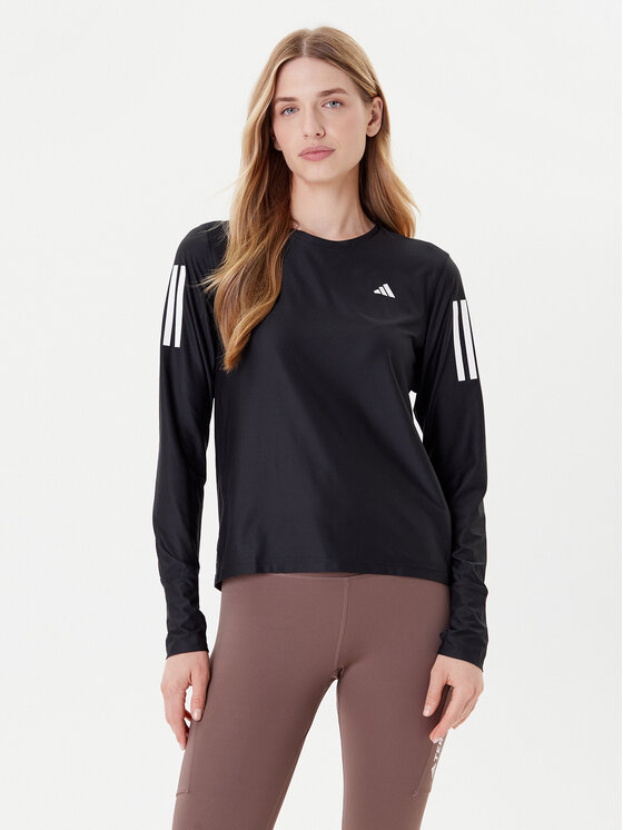 adidas adidas Φανελάκι τεχνικό Own The Run IN1568 Μαύρο Regular Fit